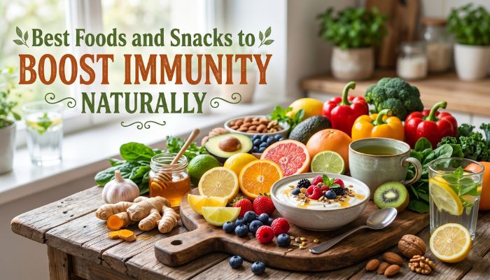 Best Foods and Snacks to Boost Immunity Naturally