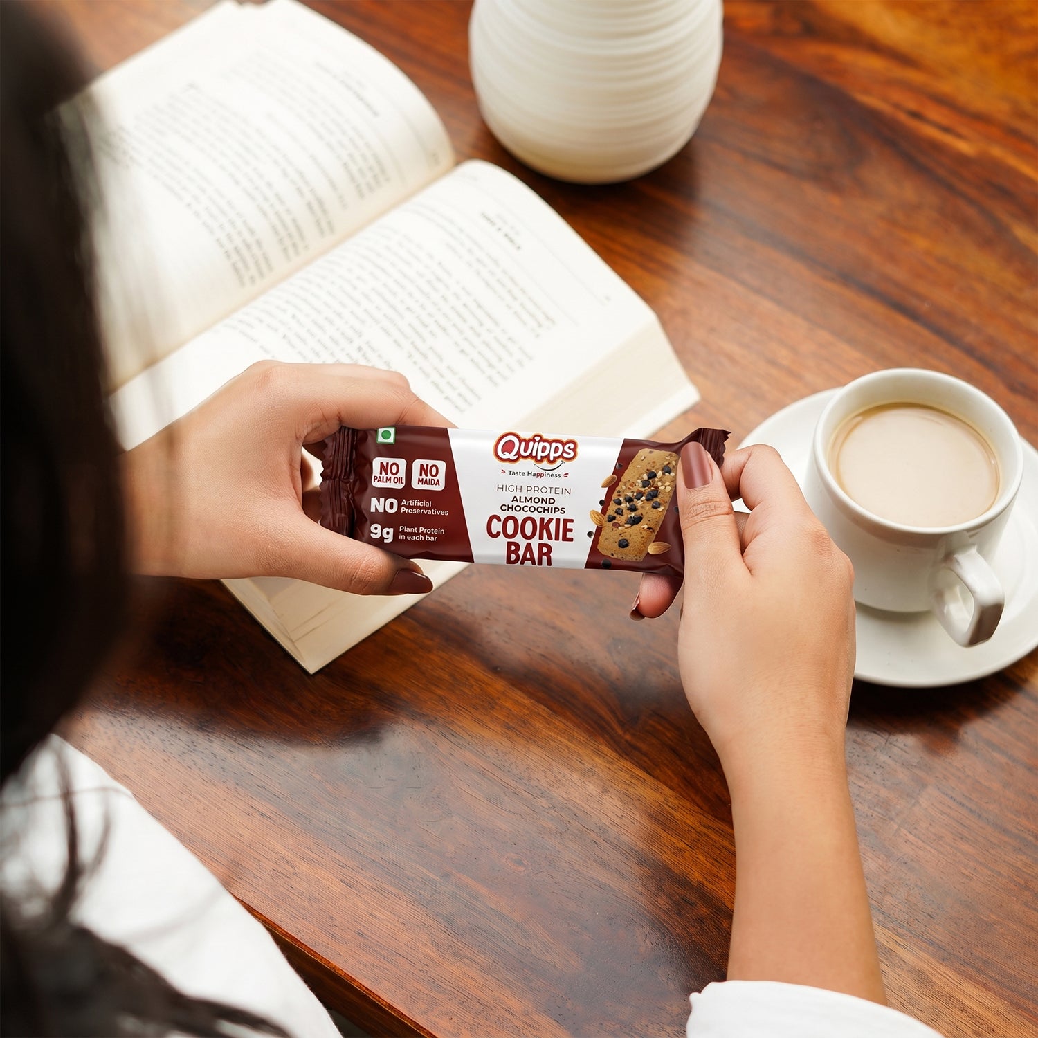 High Protein Cookie Bar - Almond-Choco chips (35gm)