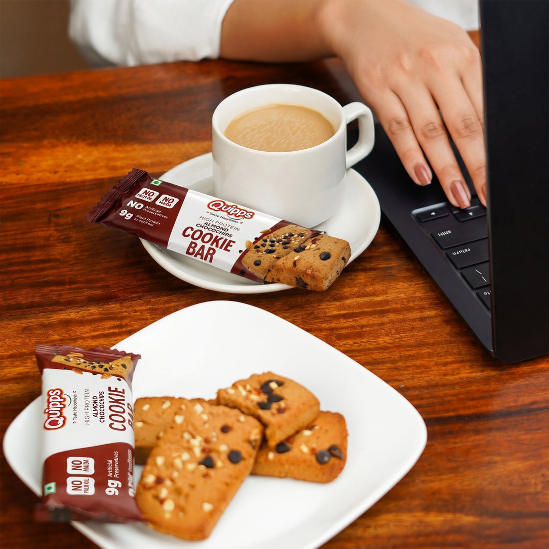 High Protein Cookie Bar - Almond-Choco chips (35gm)
