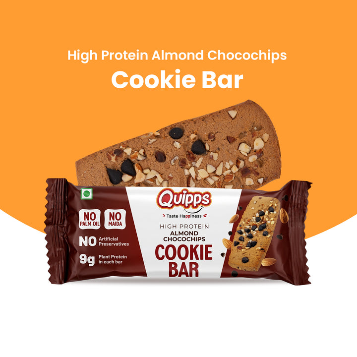 High Protein Cookie Bar - Almond-Choco chips (35gm)