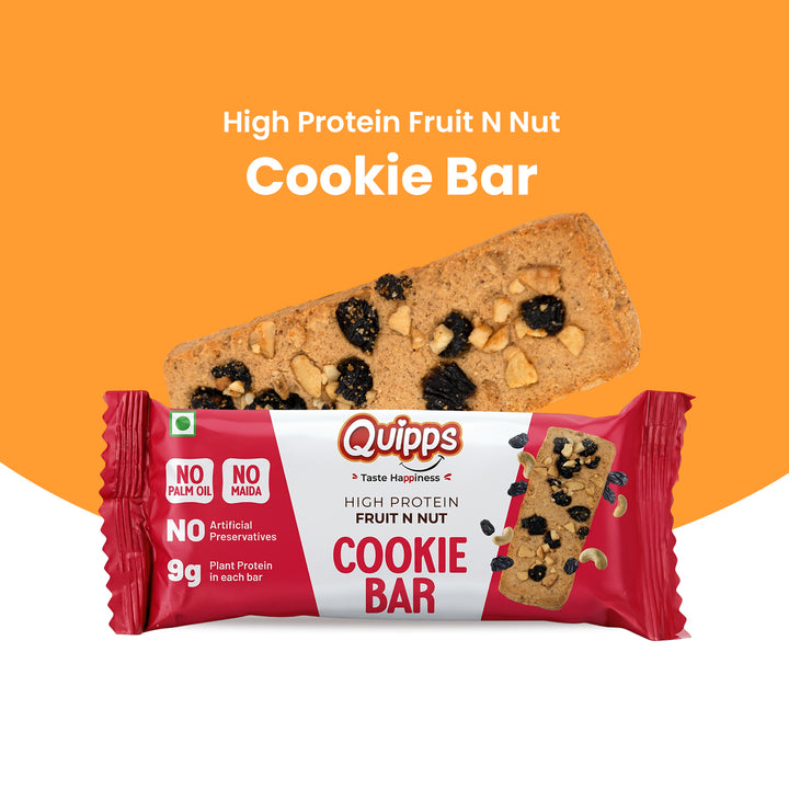 High Protein Cookie Bar - Fruit N Nut (35gm)