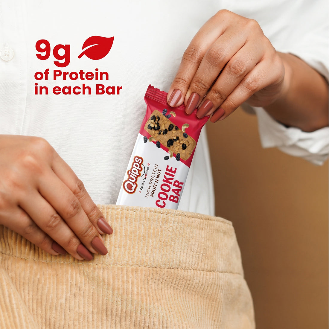 High Protein Cookie Bar - Fruit N Nut (35gm)