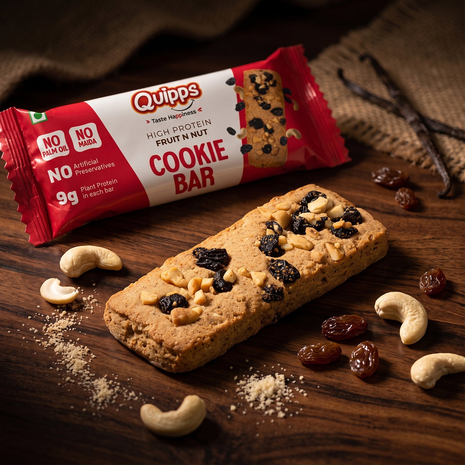 High Protein Cookie Bar - Fruit N Nut (35gm)