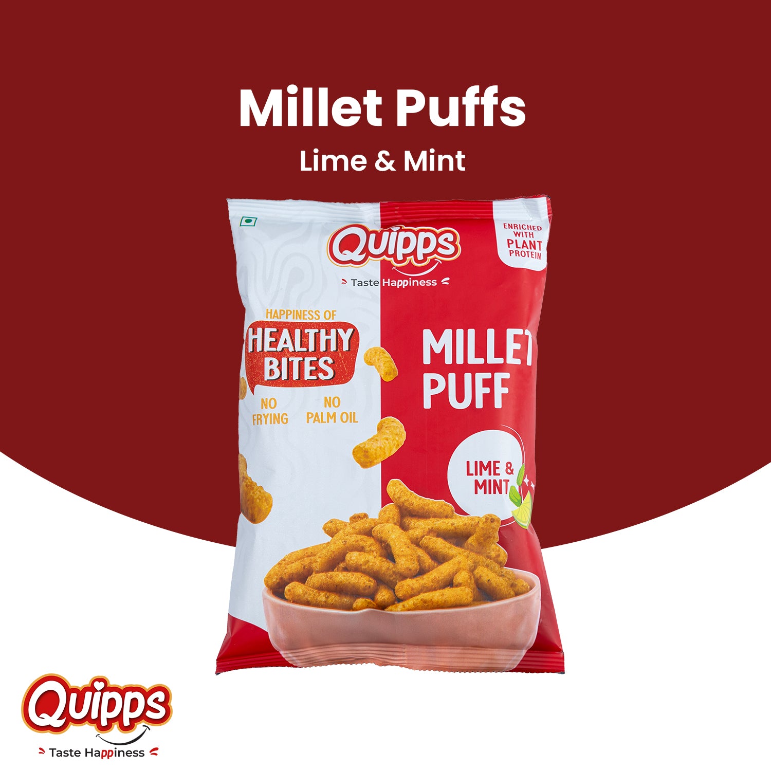 Millet Puffs Lime and Mint