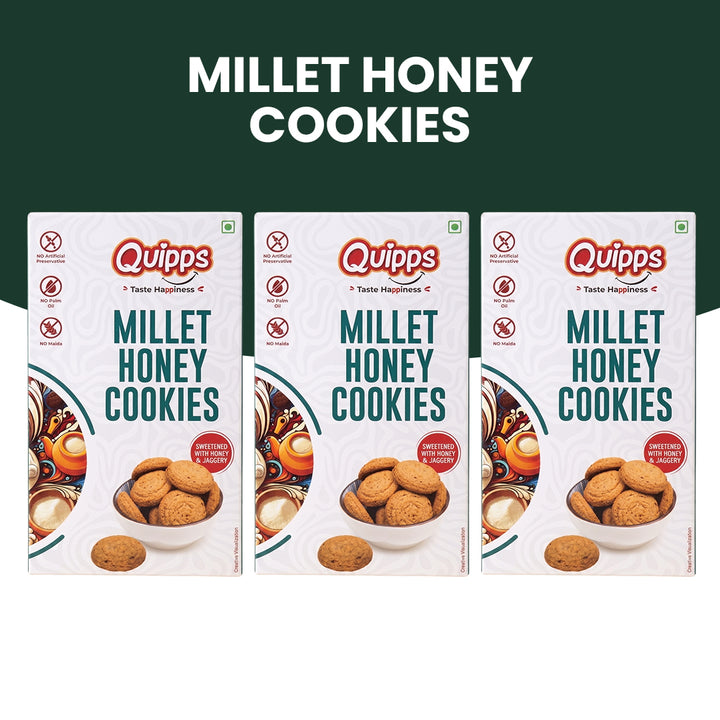 Millet Honey Cookies