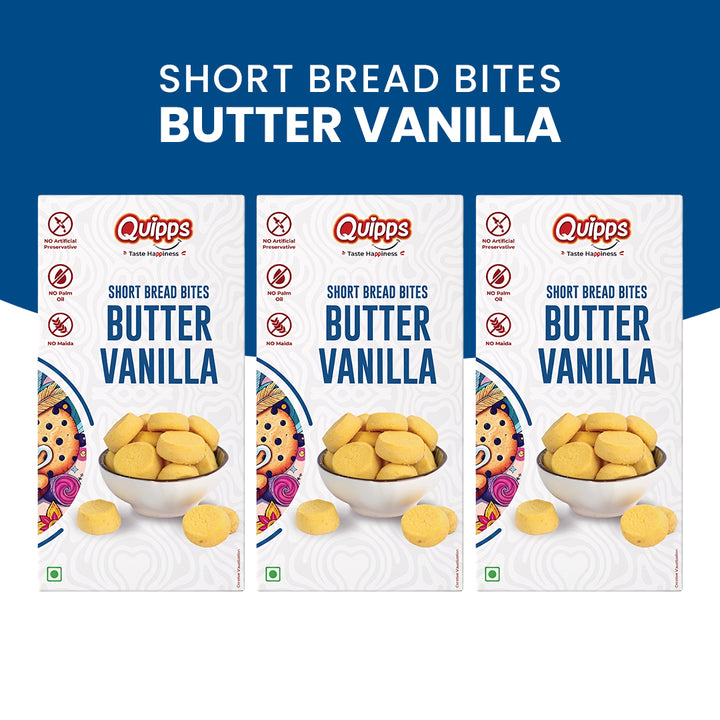 Short Bread Bites : Butter Vanilla