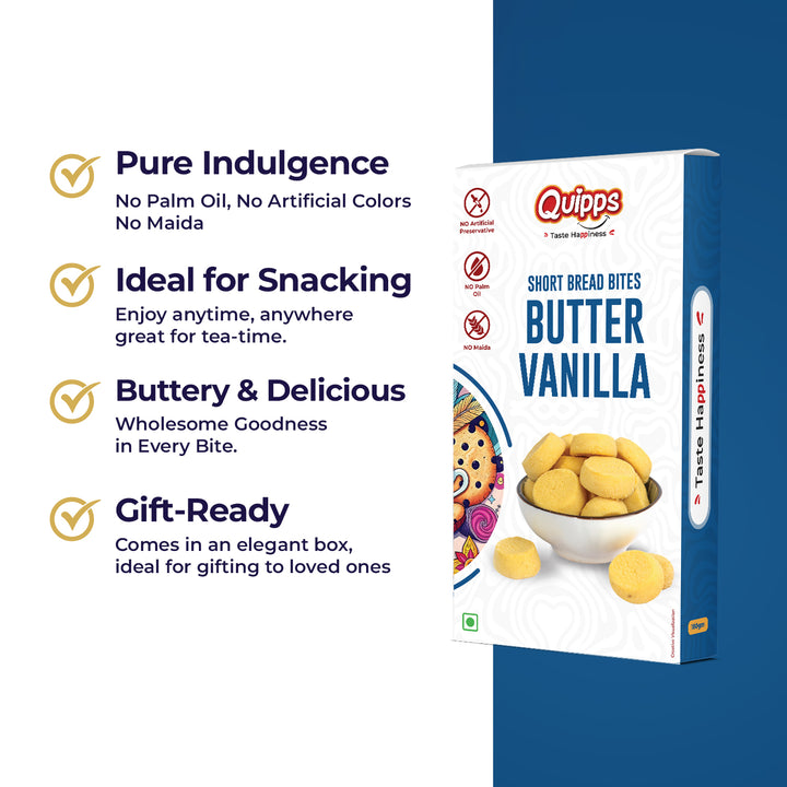 Cookies box - Choco Chips + Butter Vanila (PACK OF 2)