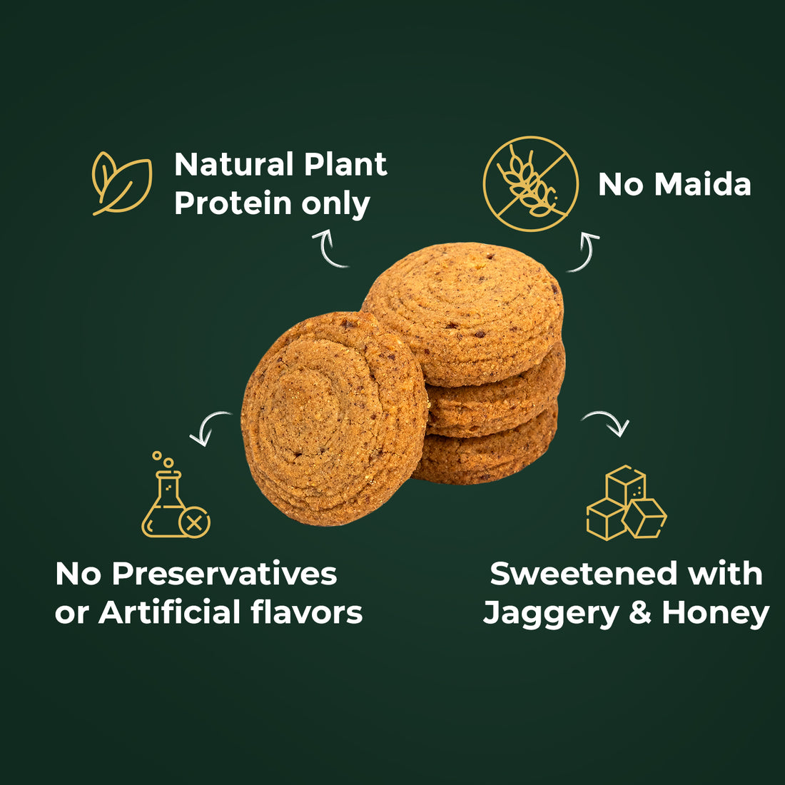 Millet Honey Cookies