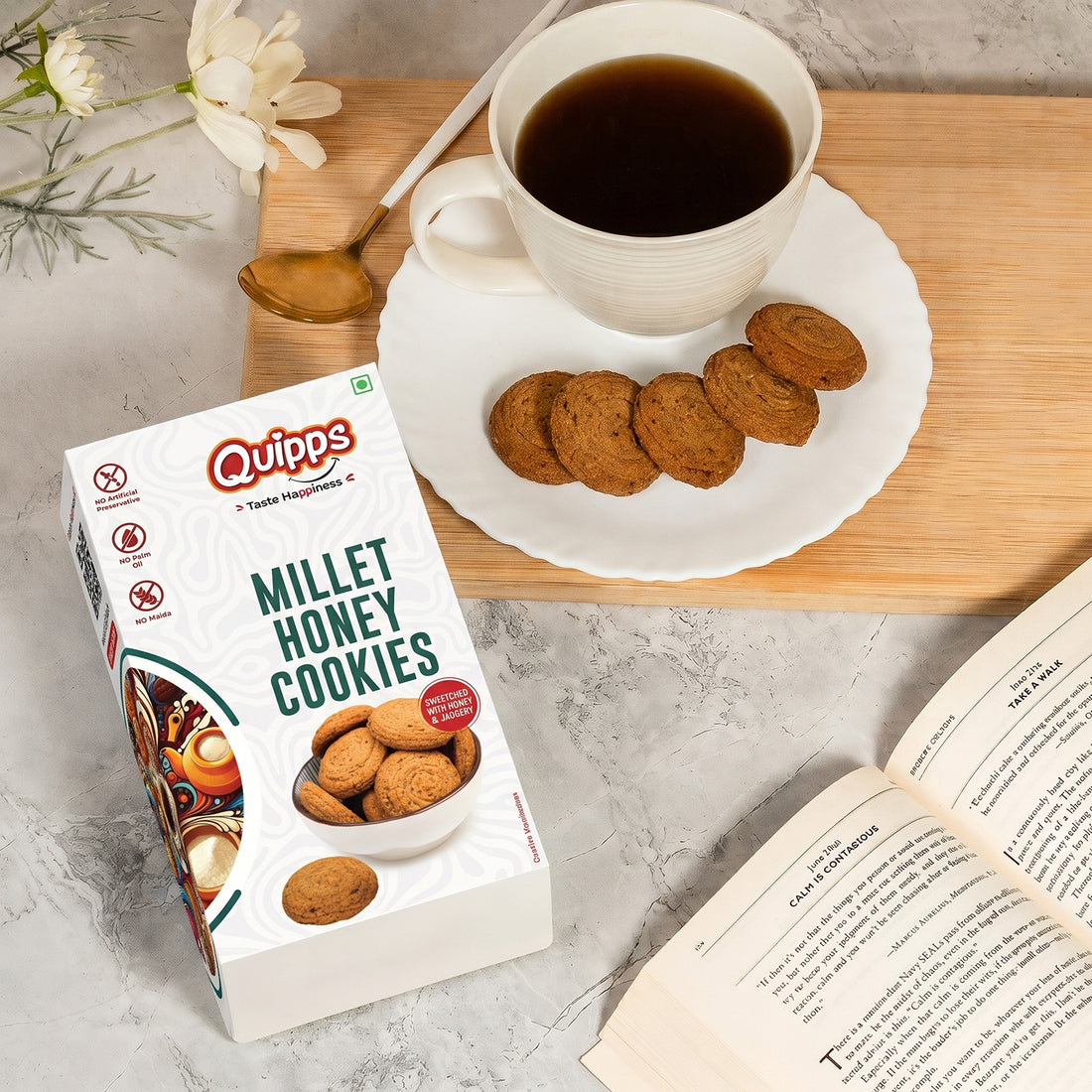 Millet Honey Cookies