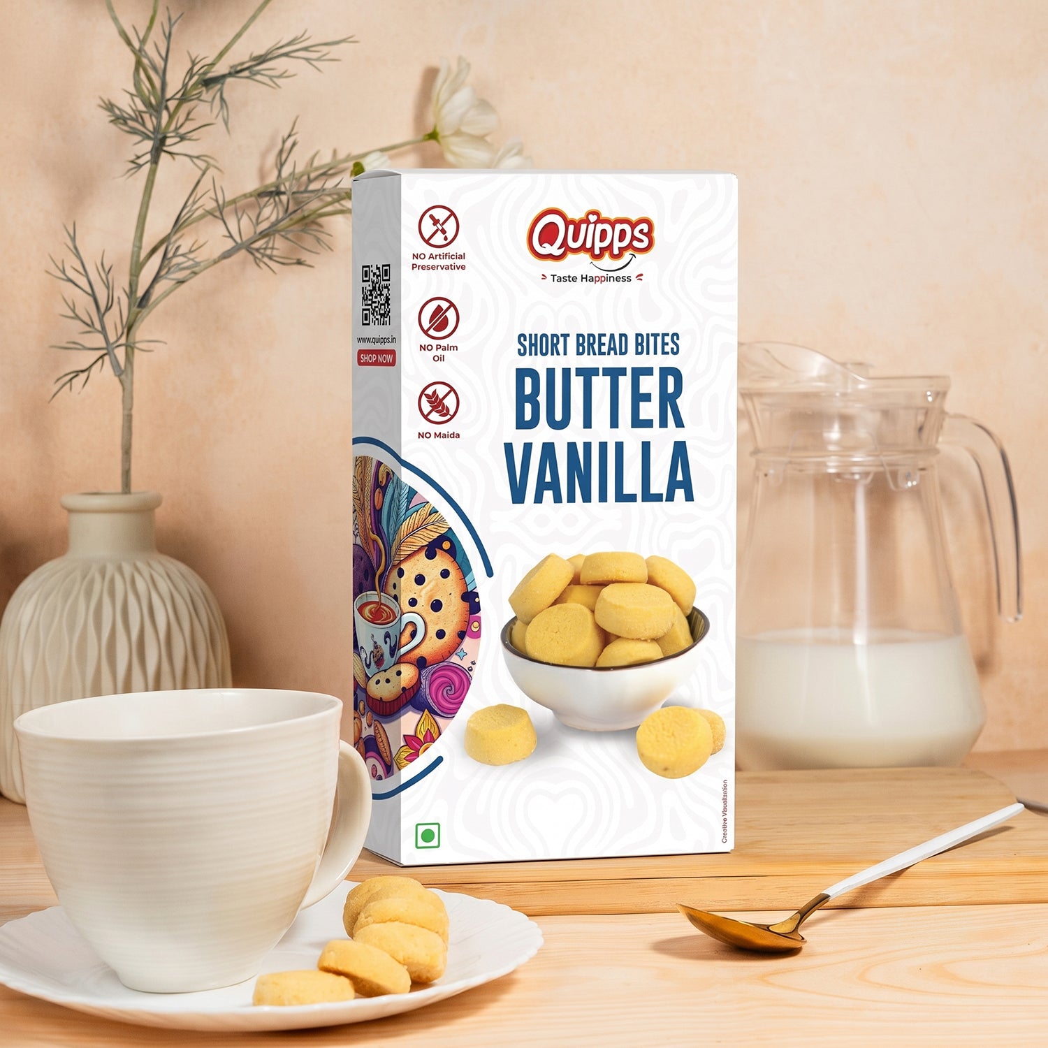 Short Bread Bites : Butter Vanilla