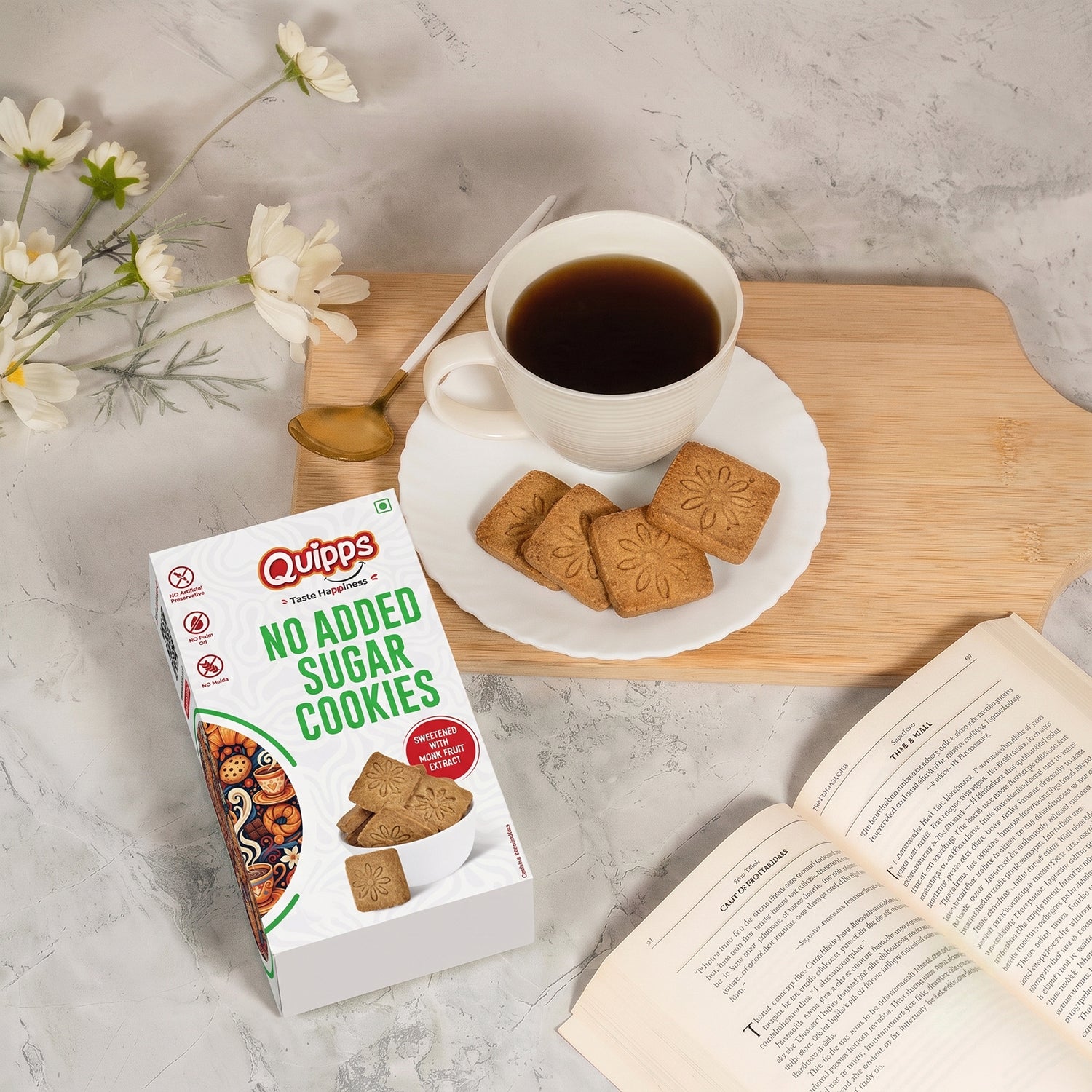 Sugar-Free Cookies with Monk Fruit Extract