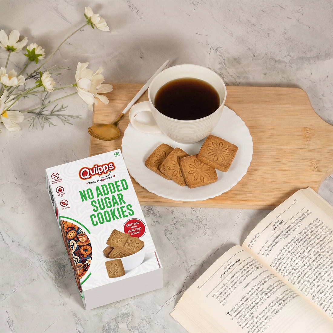 Sugar-Free Cookies with Monk Fruit Extract