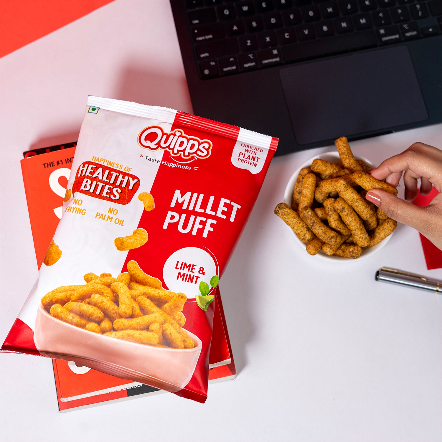 Protein Packed Millet Puff - Lime & Mint (10gm Protein in each pack)