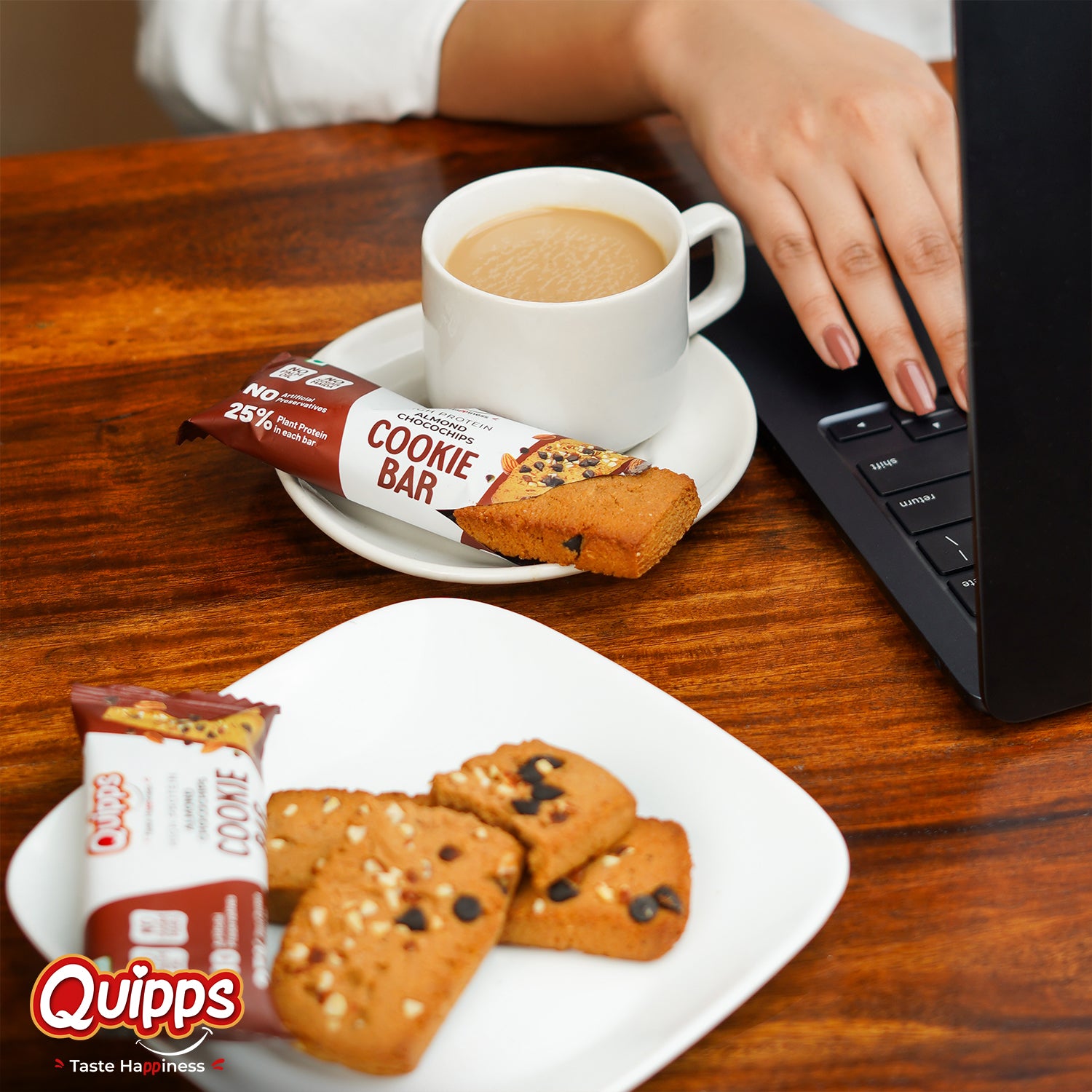 High Protein Cookie Bar - Almond-Choco chips (35gm)