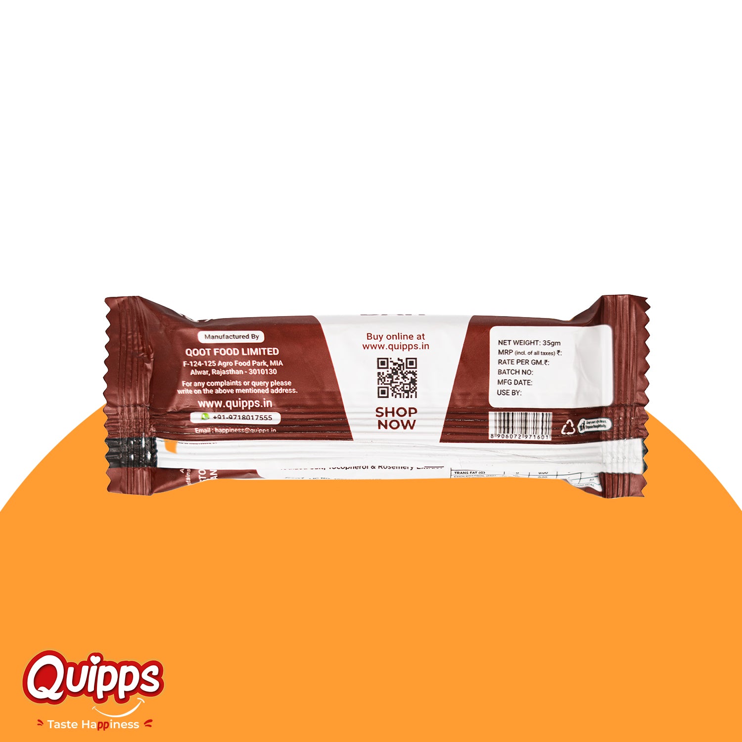 High Protein Cookie Bar - Almond-Choco chips (35gm)