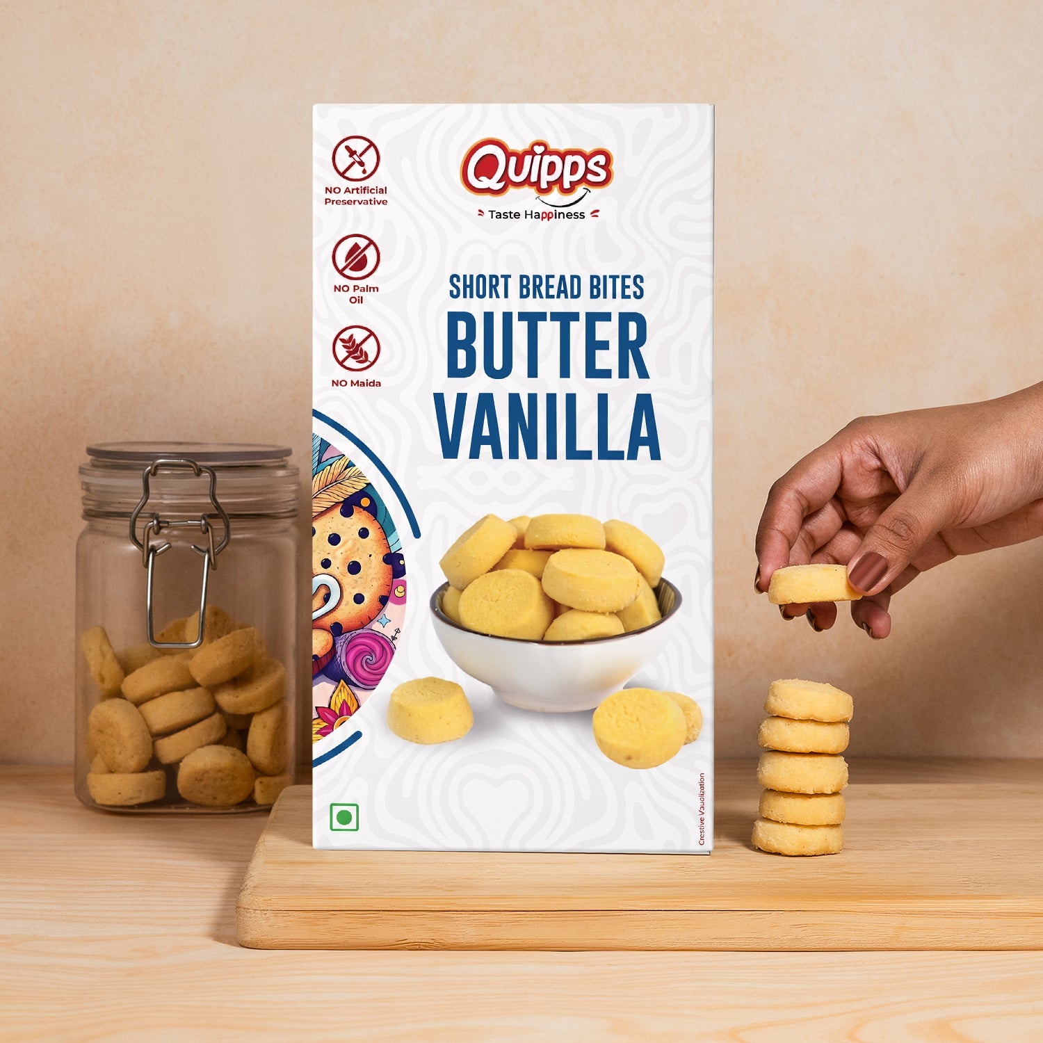 Short Bread Bites : Butter Vanilla