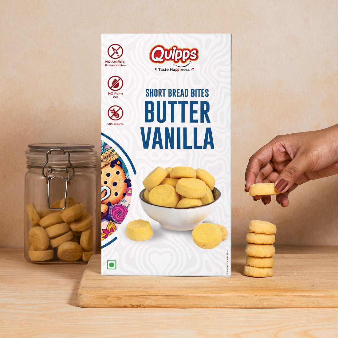 Short Bread Bites : Butter Vanilla