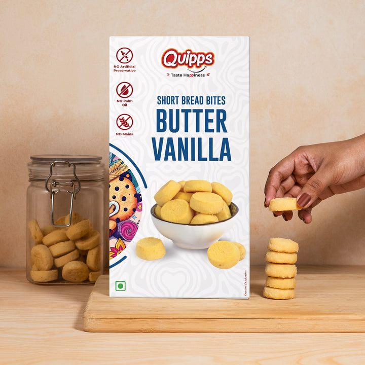 Short Bread Bites : Butter Vanilla