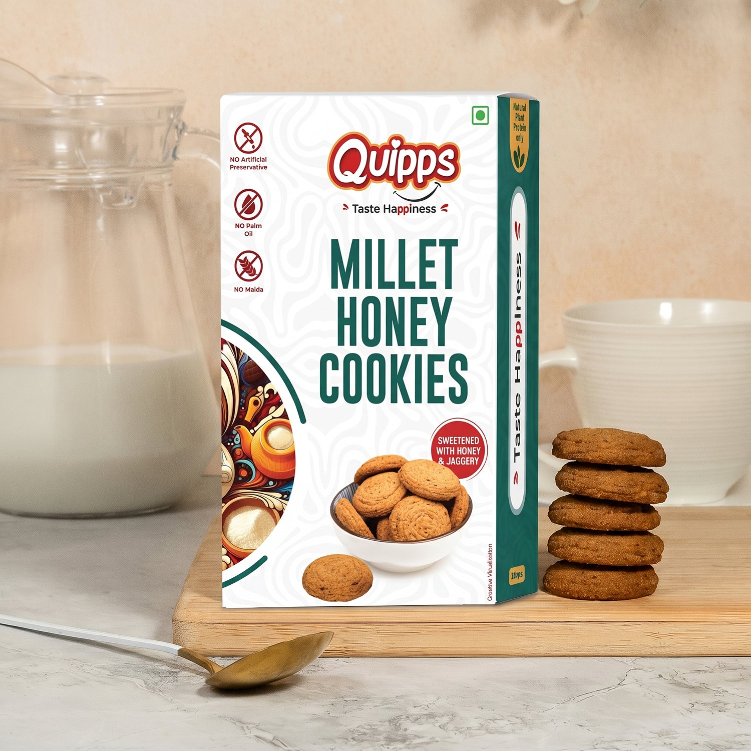 Millet Honey Cookies